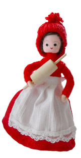 Woman with Rollingpin 1986