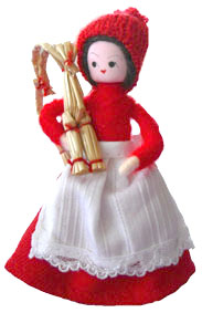 Woman with Strawhorse 1998