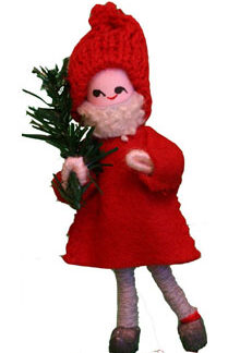 Man with X-mas Tree 1984