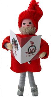 Man with Mini Catalogue 2013