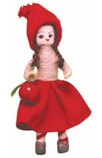 Girl with X-mas Apple 2002