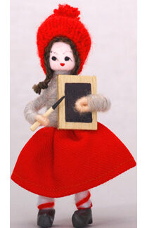 Girl with Blacboard 2008