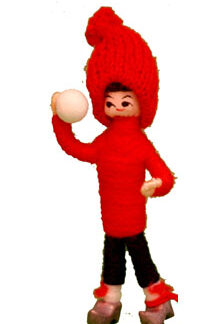 Boy with Snowball 1980