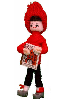 Boy with Academy Book 1995