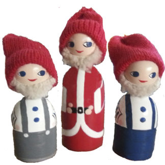 Santa and his little helpers